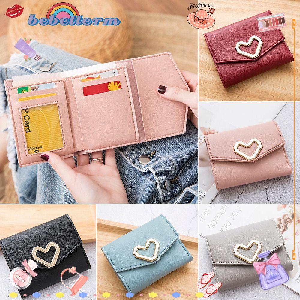 BEBETTERM Ví Da Cầm Tay Dáng Vuông Thời Trang Cho Nữ
