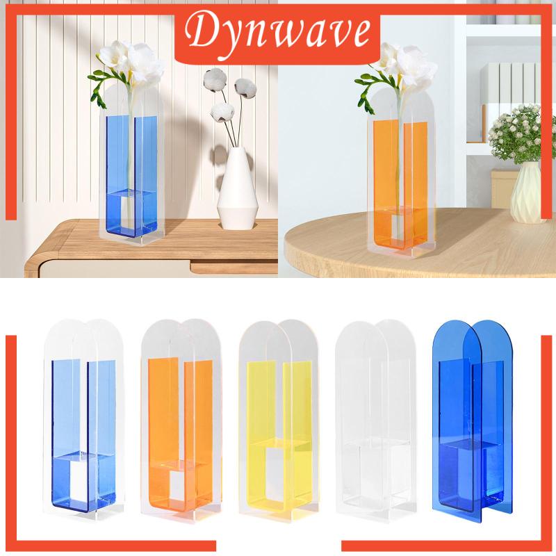 Chậu Hoa Bằng Acrylic Dùng Trang Trí Bàn