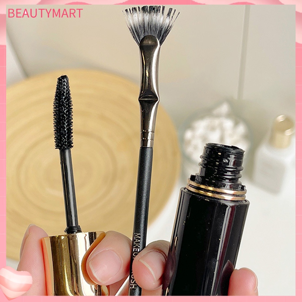 Cọ Chuốt Lông Mi Đầu Phẳng Mềm Mại Dễ Dàng Làm Sạch