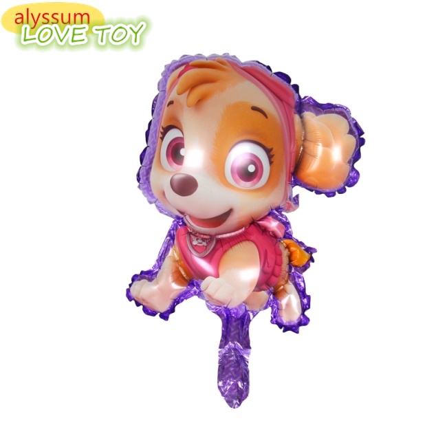 1 Bong Bóng Mini Trang Trí Tiệc Sinh Nhật In Hình Paw Patrol