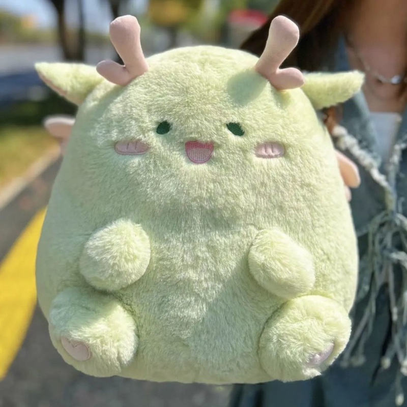 Đồ chơi nhồi bông Hình Con Rồng Chubby Dễ Thương Thú Nhồi Làm Quà Tặng Cho Bé