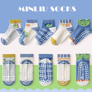 Vớ Chống Trượt Họa Tiết Hoạt Hình Dễ Thương Cho Bé Trai