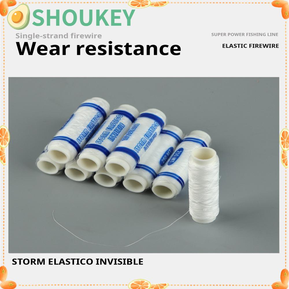 Set 2 Cuộn Dây Câu Cá Sợi Nylon Co Giãn Phong Cách Mới 250m