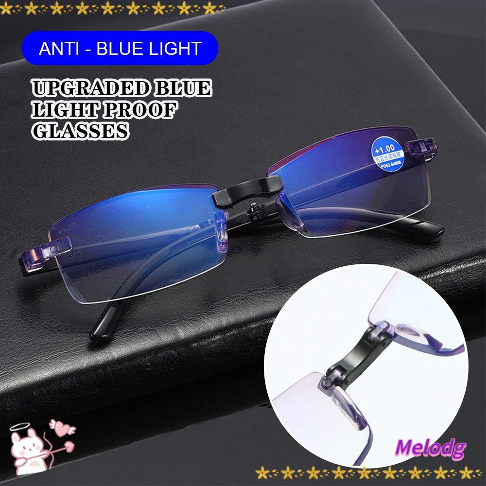 MELODG Kính Đọc Sách Thời Trang Kèm Hộp Đựng