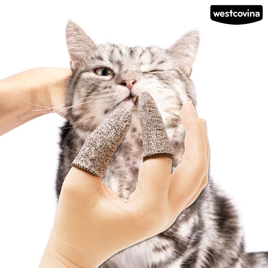 [COD]♞Set 2 Bàn Chải Đánh Răng Đeo Ngón Tay Chăm Sóc Răng Miệng Cho Thú Cưng