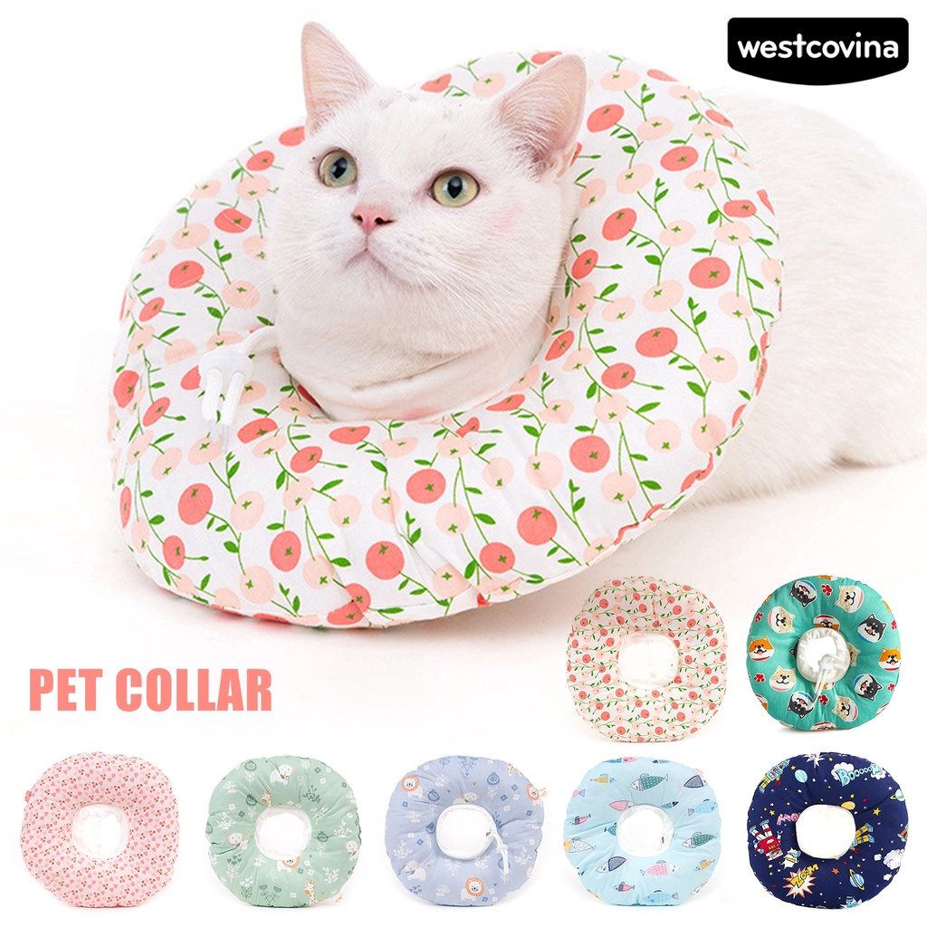 [COD]♞Vòng Đeo Cổ Ngăn Ngừa Cắn Siêu Nhẹ Bảo Vệ Vết Thương Cho Thú Cưng