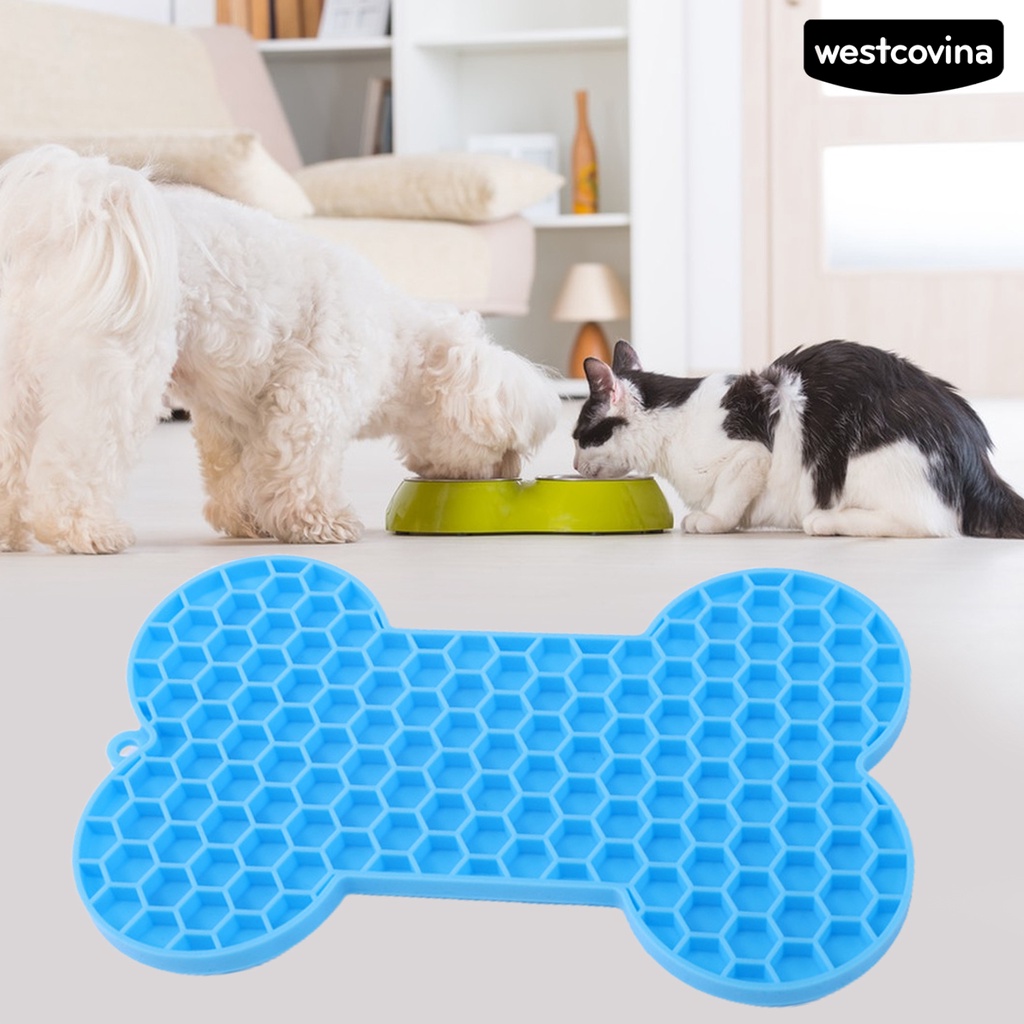 [COD]♞Thảm Lót Thức Ăn Hình Khúc Xương Chống Kẹt Tay Giúp Giảm Căng Thẳng Dành Cho Thú Cưng
