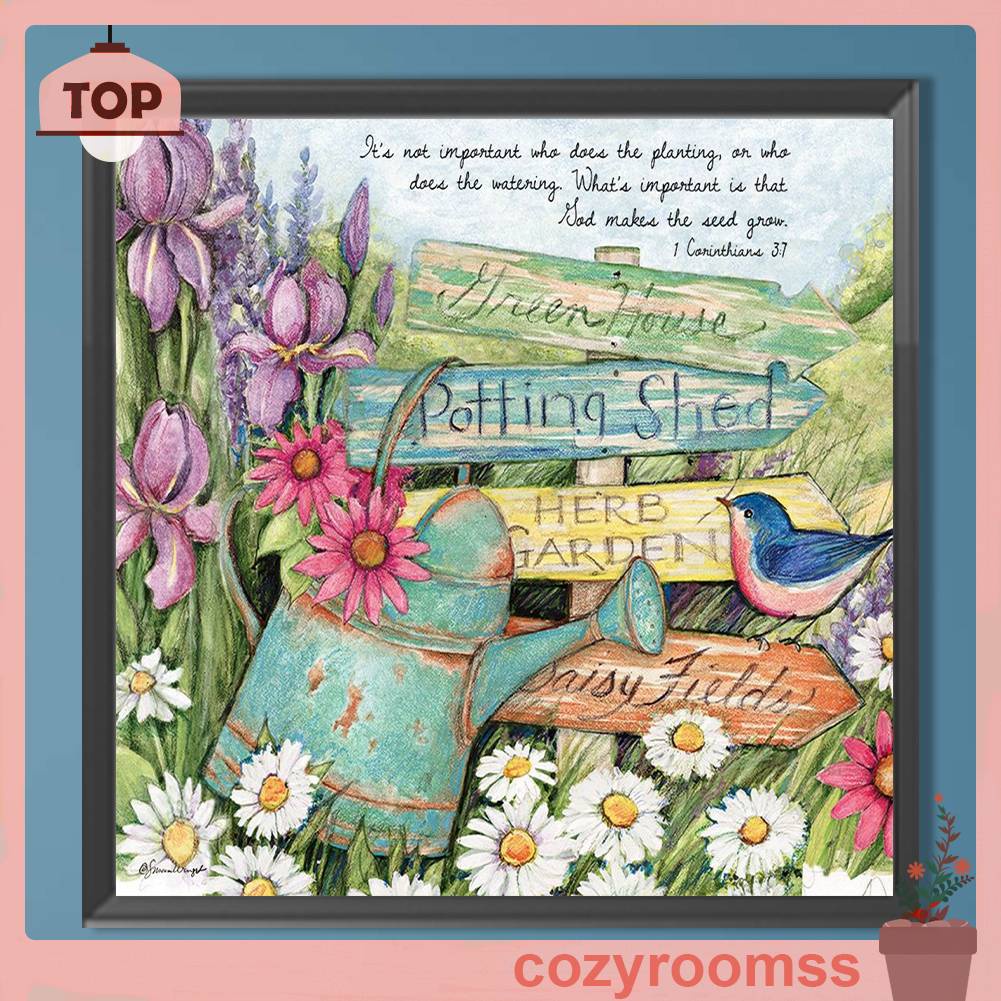 Bộ Dụng Cụ Vẽ Tranh Kim Cương 5D Toàn Diện