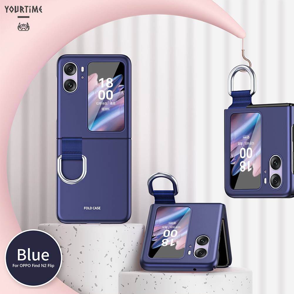 Bao Da Điện Thoại PC Nắp Lật Chống Rơi Có Vòng Đỡ Cho Smartphone Find N2