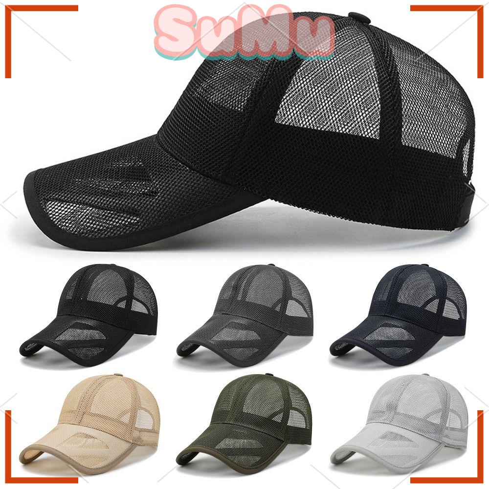SUMU Mũ Lưỡi Trai Chống Nắng Mùa Hè Thoáng Khí Có Thể Điều Chỉnh Cho