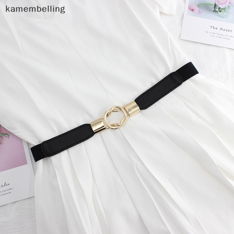 Thắt Lưng Da Bản Nhỏ Co Dãn Thời Trang Cho Nữ