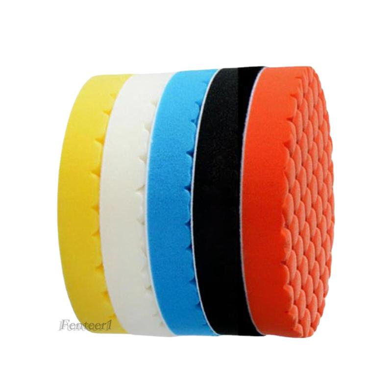 [Fenteer1] Miếng Bọt Biển Đánh Bóng Xe Hơi Đa Chức Năng 3inch