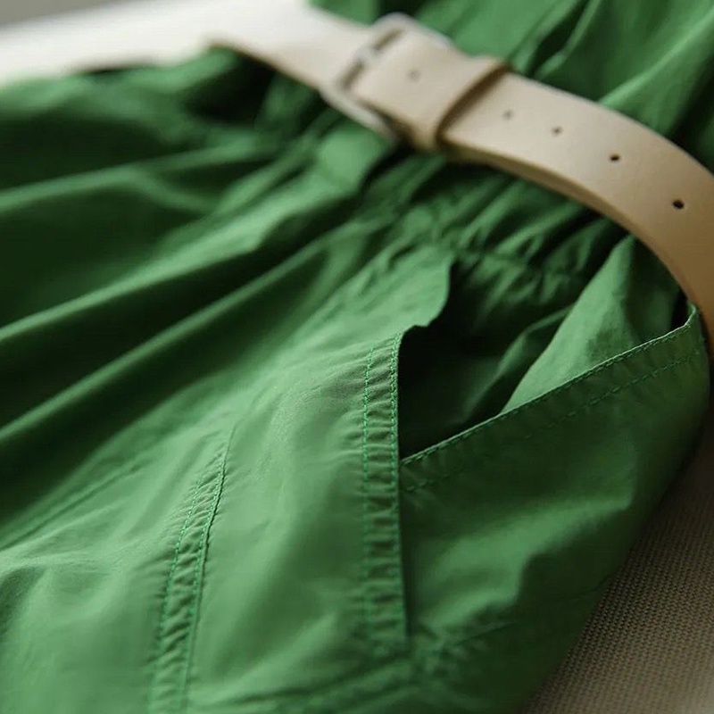 Đầm ôm Dáng Dài Thắt Eo Phong Cách Hàn Quốc Thời Trang