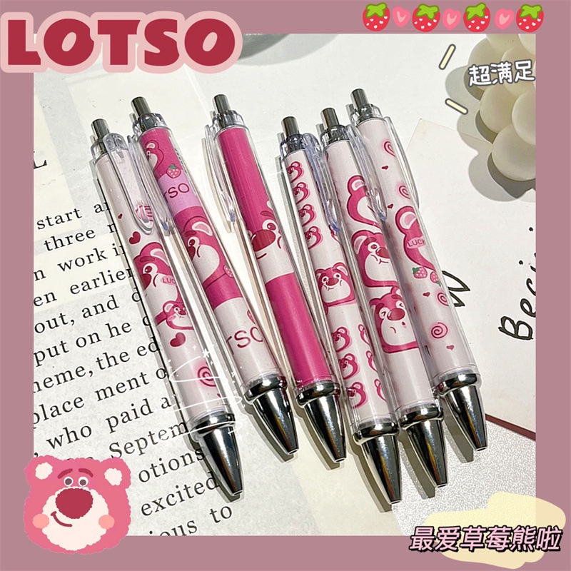 Bút Mực Gel Ngòi 0.5mm In Họa Tiết Hoạt Hình Dễ Thương Cho Học Sinh