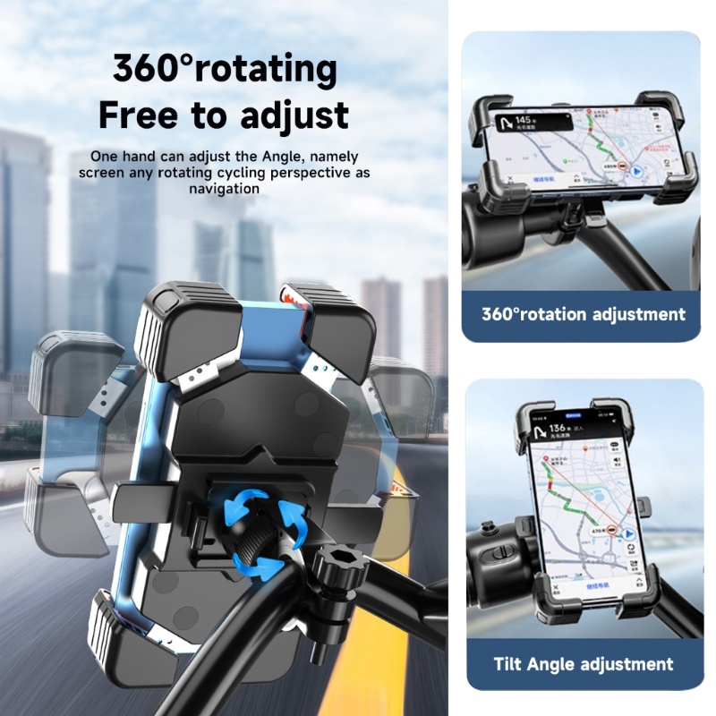 QQ Giá Đỡ Điện Thoại Gắn Xe Đạp Leo Núi / Xe Điện Tiện Dụng