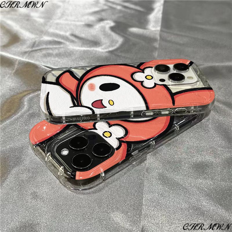 Ốp Điện Thoại Mềm Trong Suốt Hình Melody Dễ Thương Cho iPhone14promax 1312 / 11 7 / 8plus xr / sins 9AWU