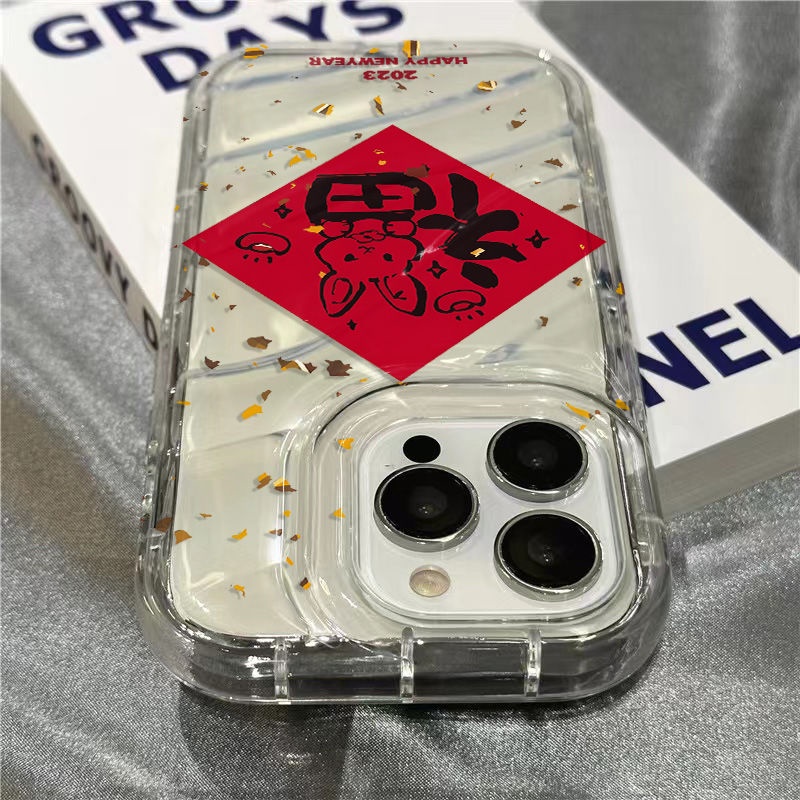 Ốp Điện Thoại Dẻo Trong Suốt Họa Tiết Chú Thỏ Dễ Thương Cho Iphone14Promax 2023iPhone14promax xr8 13127 / 11 / 7UN5