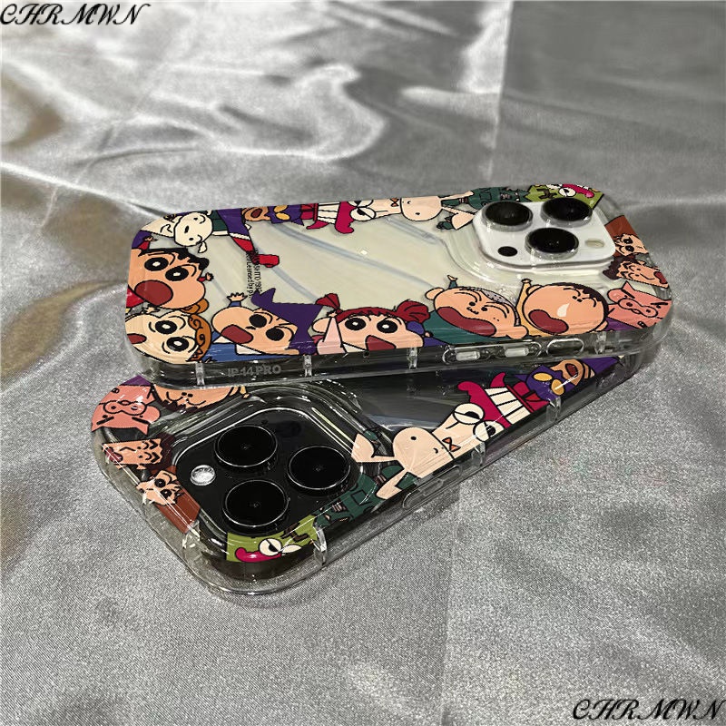 Ốp Điện Thoại Mềm Trong Suốt In Hình Hoạt Hình Dễ Thương Cho iPhone14promax 1312 / 11 7 / 8plus xr / sins GIHE