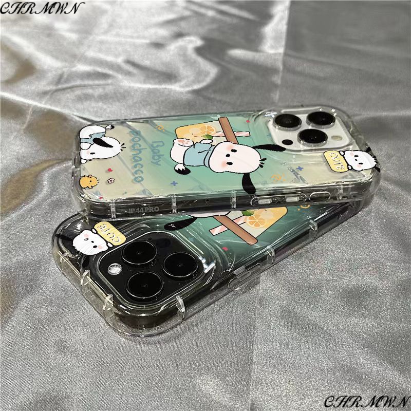 Ốp Điện Thoại Mềm Trong Suốt Họa Tiết Chú Chó Pacha Dễ Thương Cho Iphone 11Sins8 Iphone14Promax 7 1312 / / plus xr XILY