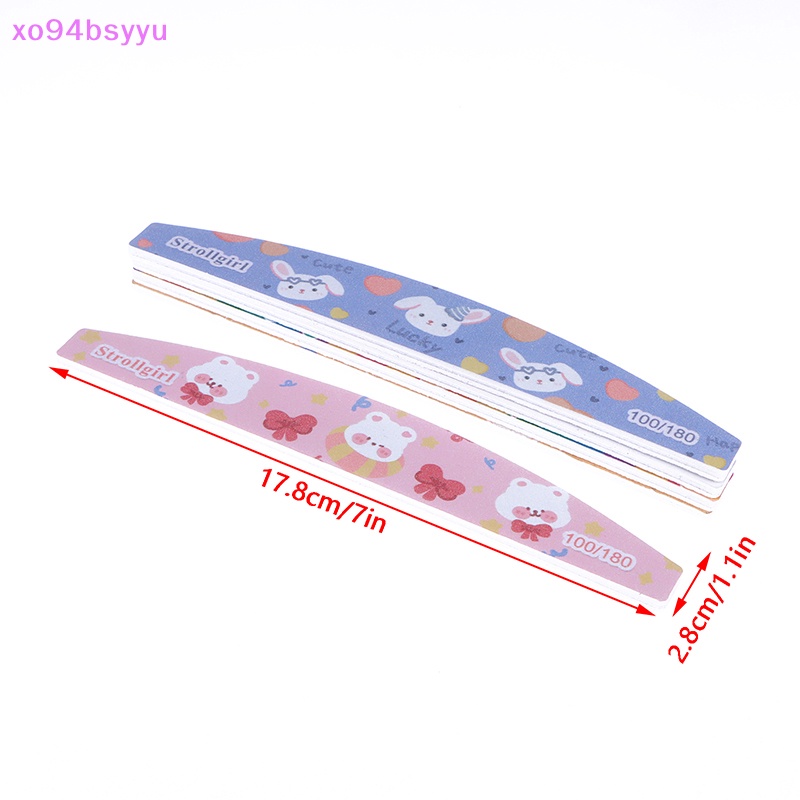 Dụng Cụ Dũa Móng Hai Mặt Xo94Bsyu Họa Tiết Hoạt Hình Dễ Thương