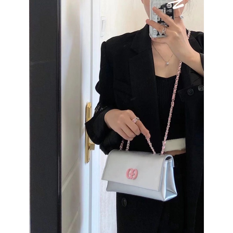 Túi Đeo Chéo Nhỏ Hình Vuông Phong Cách Âu Mỹ Thời Trang Cao Cấp