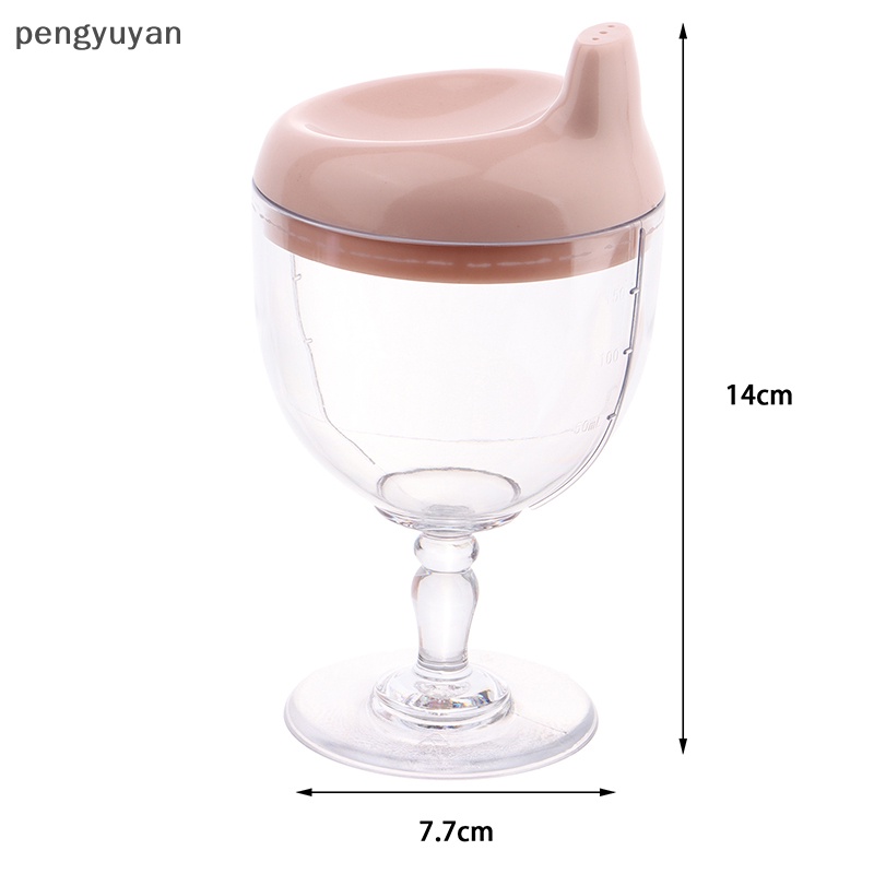 [pengyuyan] Cốc Uống Rượu / Sữa Bằng Nhựa Cao Cấp Cho Bé [Mới]