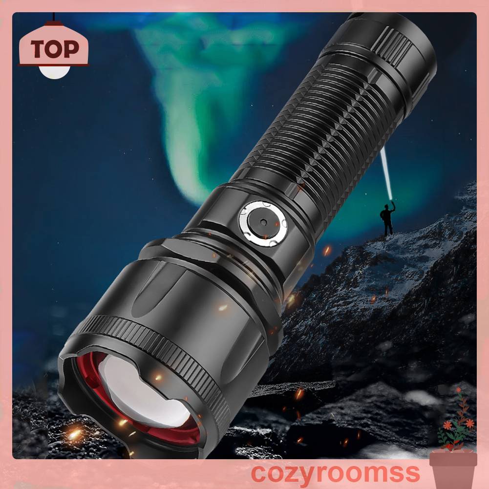 Đèn Pin 5 Bóng LED 30W 1200LM 1500M Đa Dụng Chất Lượng Cao