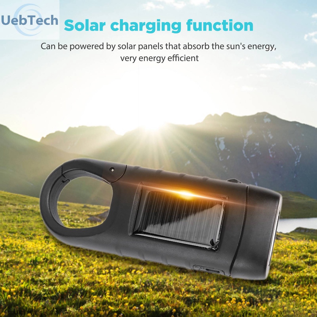 Đèn Pin Tích Hợp Radio Đa Năng Chống Thấm Nước