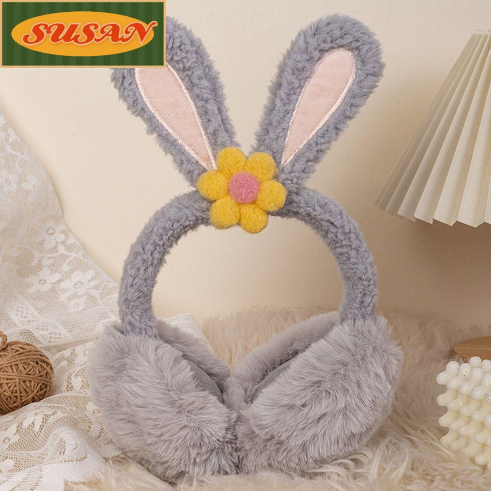 SUSANS Chụp Tai Phối Lông Mềm Mại Dễ Thương