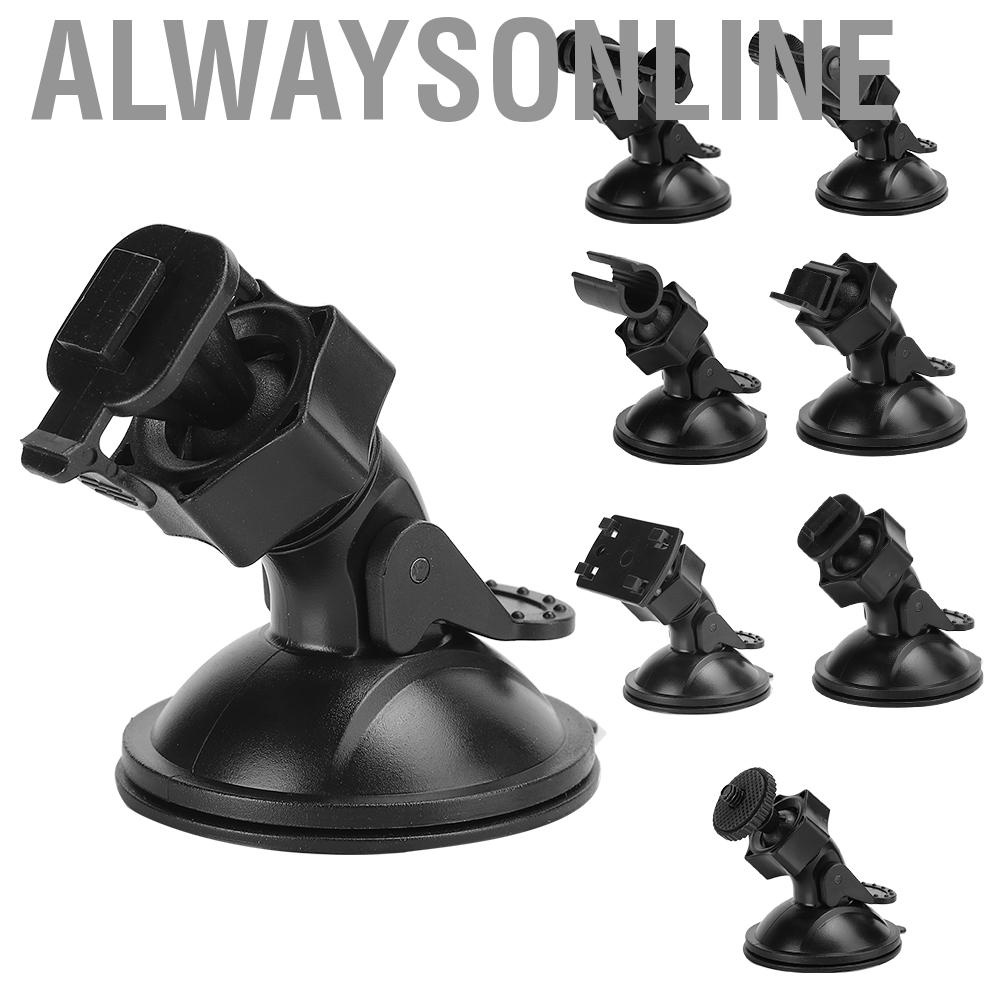 Alwaysonline HD-073 4Pcs  Automobile Data Recorder Vehicle-Mounted Fixed Support Bracket  Vacuum Suction Cup