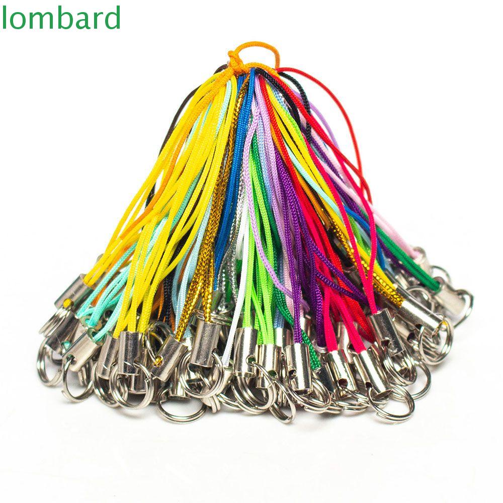LOMBARD Dây Làm Trang Sức / Điện Thoại / Chìa Khóa Hai Vòng Nhẫn Tiện Dụng DIY