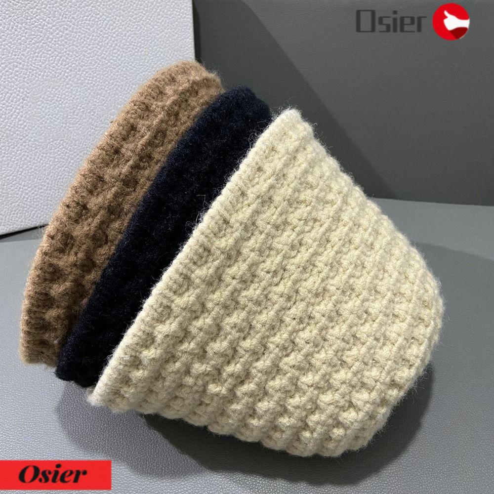 OSIER1 Nón Len Màu Sắc Dễ Thương Xinh Xắn Cao Cấp