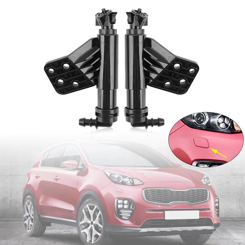 1 Cặp Vòi Phun Đèn Pha Trái Phải 98671-F1000 98672-F1000 98671F1000 98672F1000 Cho Kia Sportage KX5 2016-2018