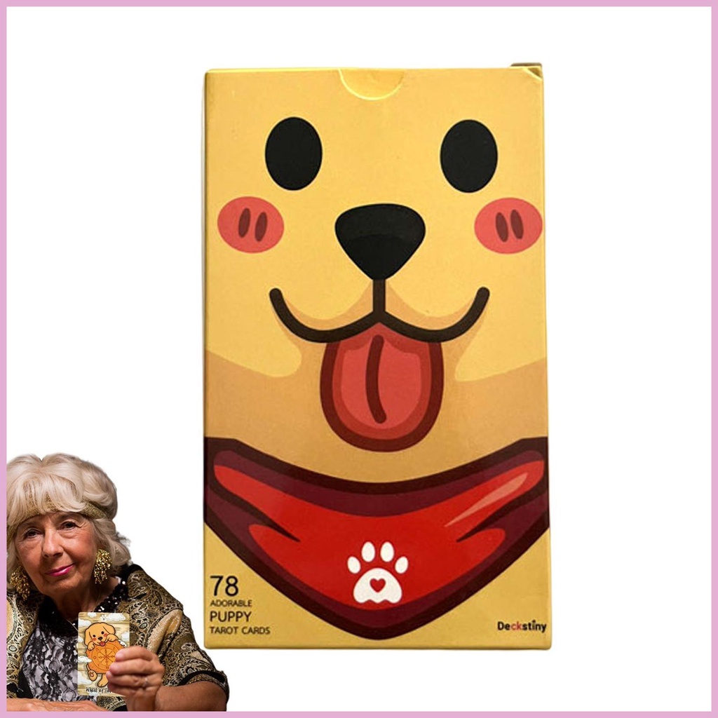 Bộ Bài Tarot Hình Chó Labrador Hoạt Hình Cổ Điển