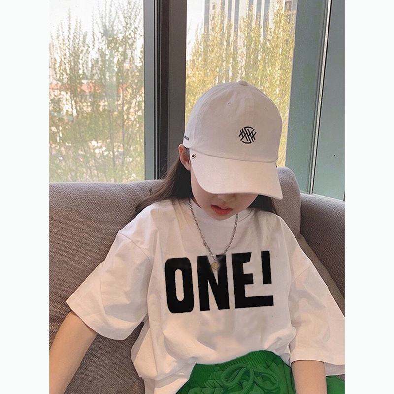 Mới Áo Thun 100% Cotton Tay Ngắn Unisex Cho Bé