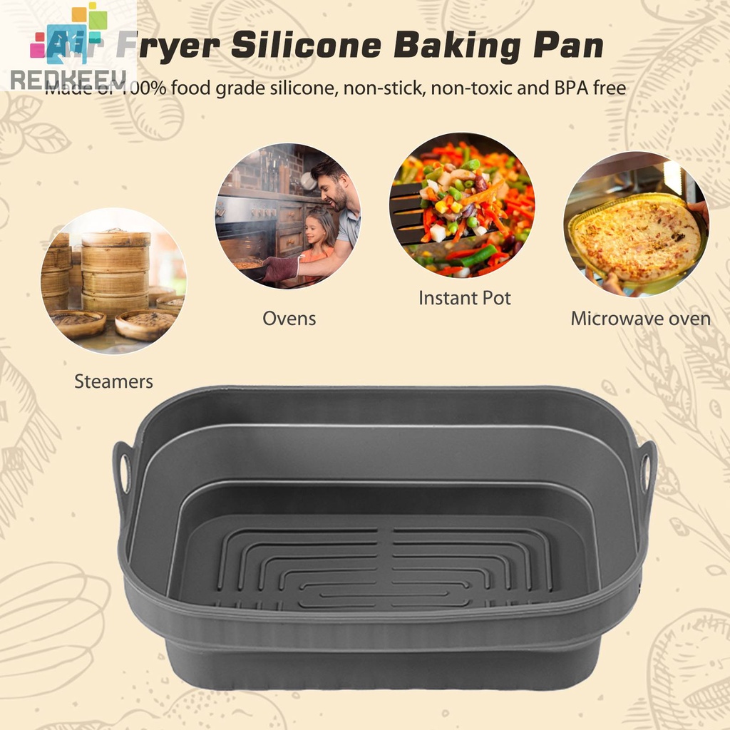 Set 2 Tấm Silicone Lót Nồi Hấp Bánh Gấp Gọn Tiện Lợi