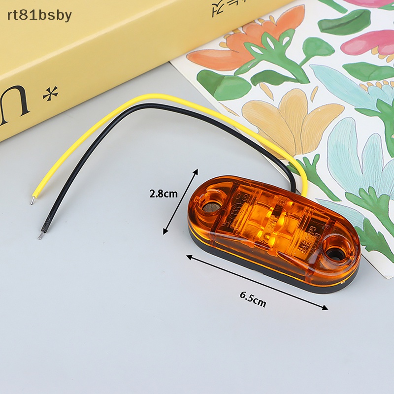 1 pvs Đèn Xi Nhan 12V-24 Gắn Hông Xe Tải Chuyên Dụng