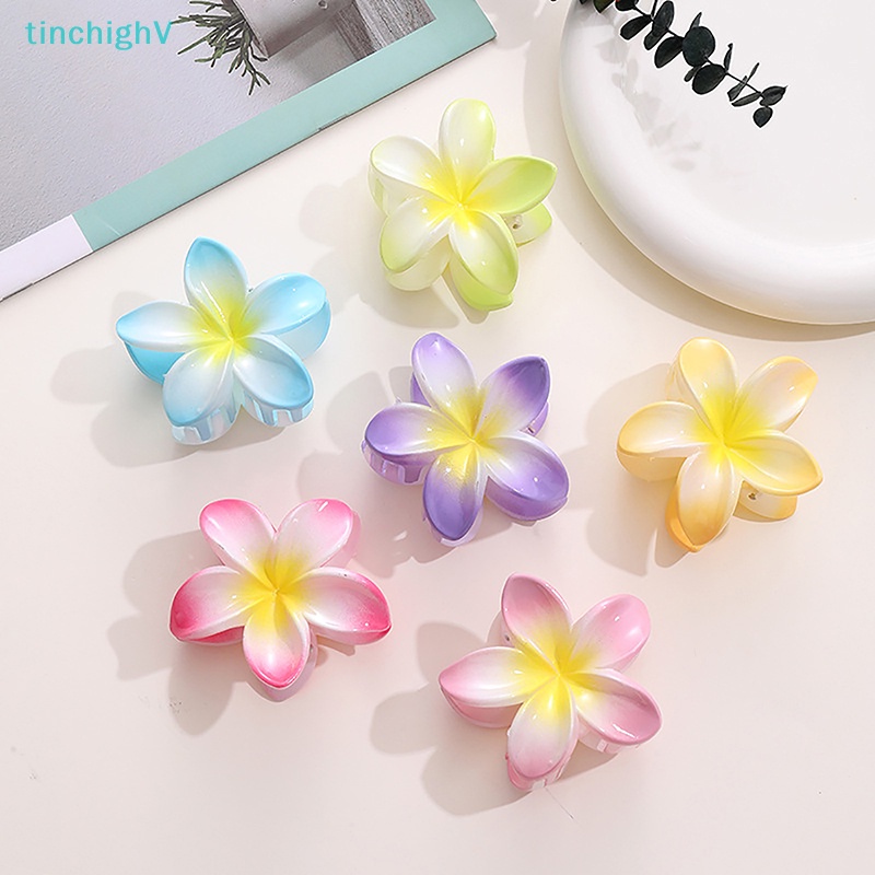 1 Kẹp Tóc Hoa / Quả Trứng Phong Cách Bohemia Thời Trang Đi Biển Cho Nữ