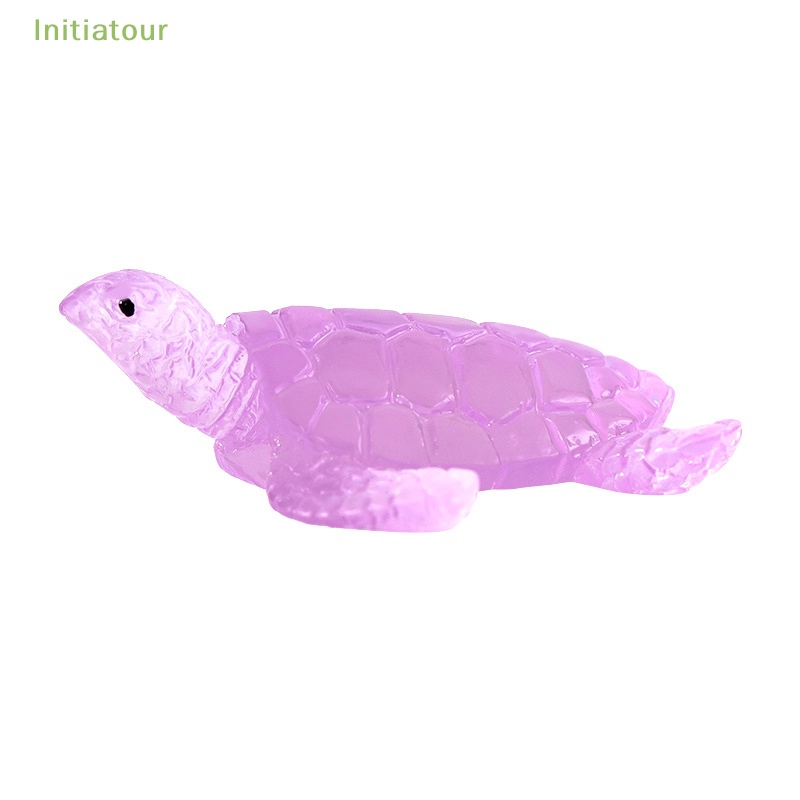 [InitiatourV] Tượng Rùa Nhỏ Dạ Quang Phát Sáng Trong Bóng Tối Trang Trí Tiểu Cảnh Sân Vườn