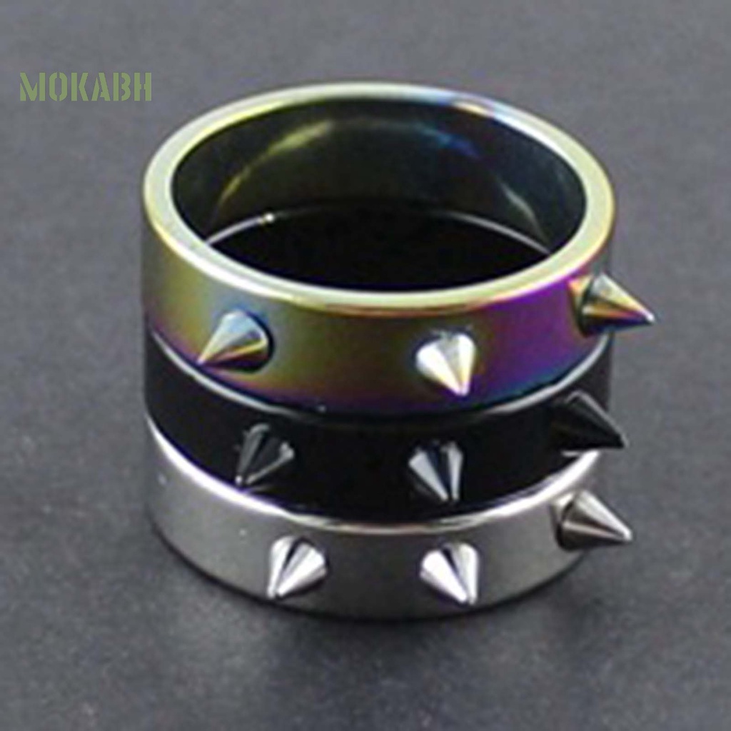 Nhẫn Đeo Tay Bằng Thép Không Gỉ Nhỏ Gọn Dễ Phối Đồ