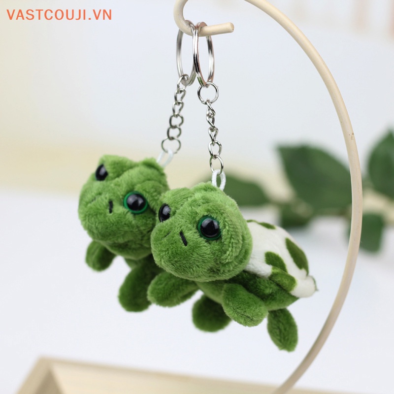 Móc Khóa Hình Rùa Biển Nhồi Bông Mini Dễ Thương