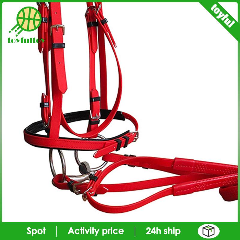 Lưới Ngựa Bền Với Rein Bền Kéo Bên Equestrian Gear M
