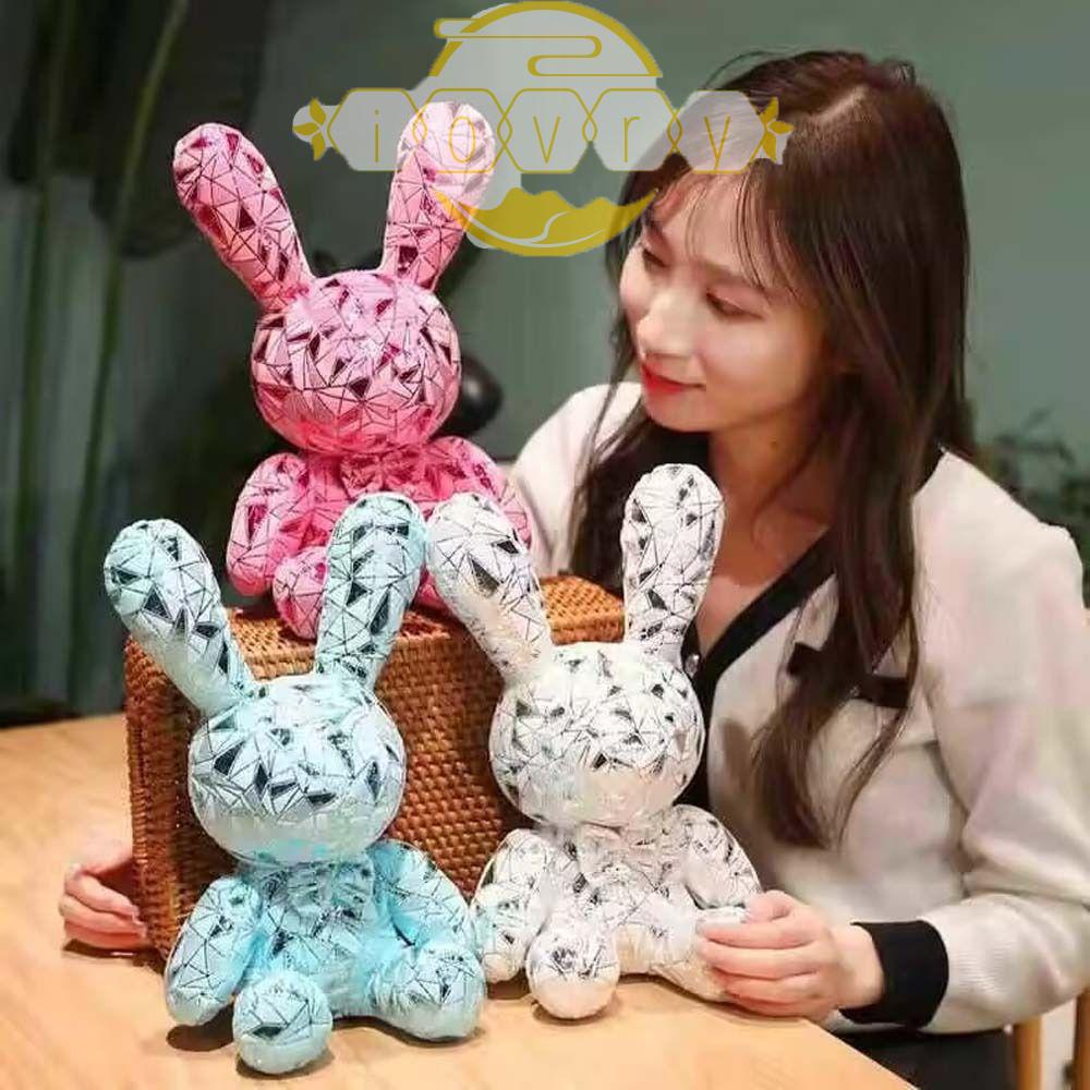 IVORY Thỏ Nhồi Bông Dễ Thương Dùng Trang Trí Nhà Cửa