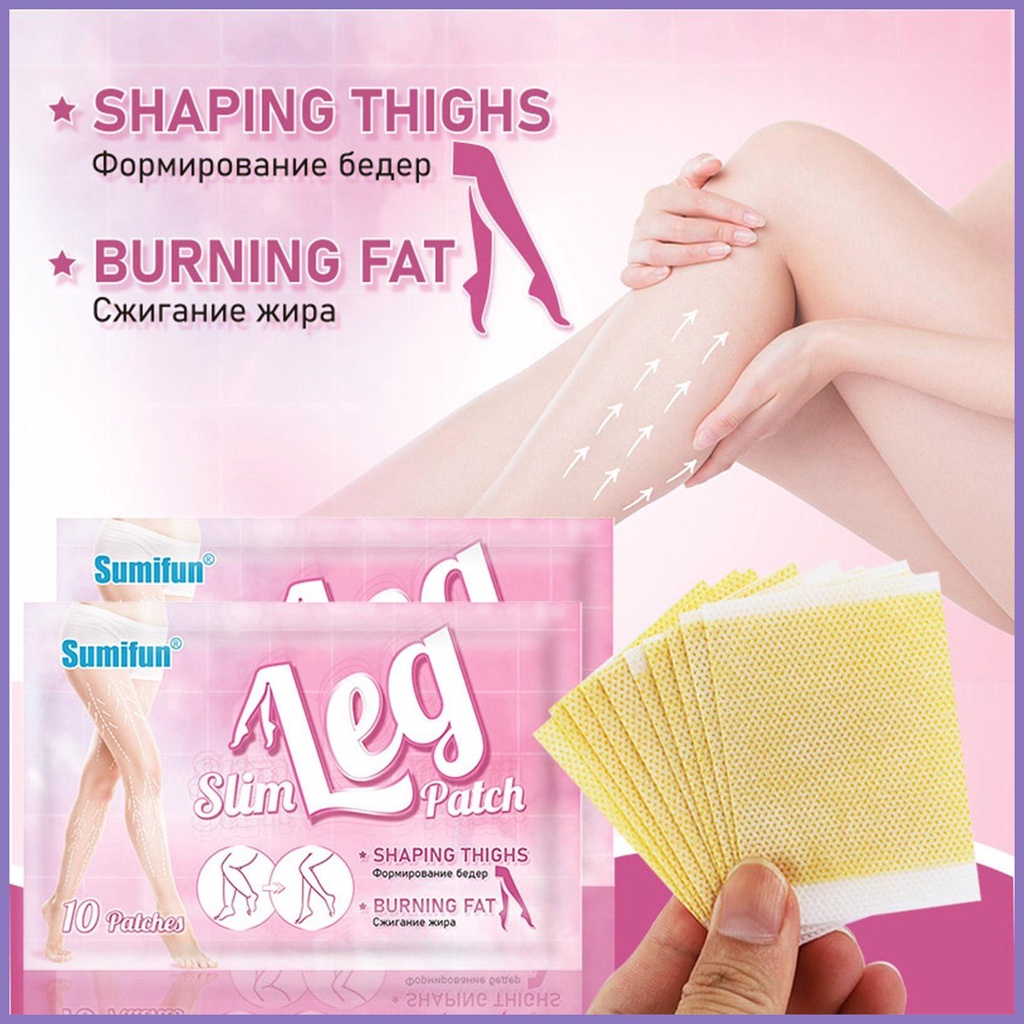 Bộ 10 Miếng Dán Giảm Cân Thoáng Khí Chống Cellulite & nota2vn Cho Nam Và Nữ