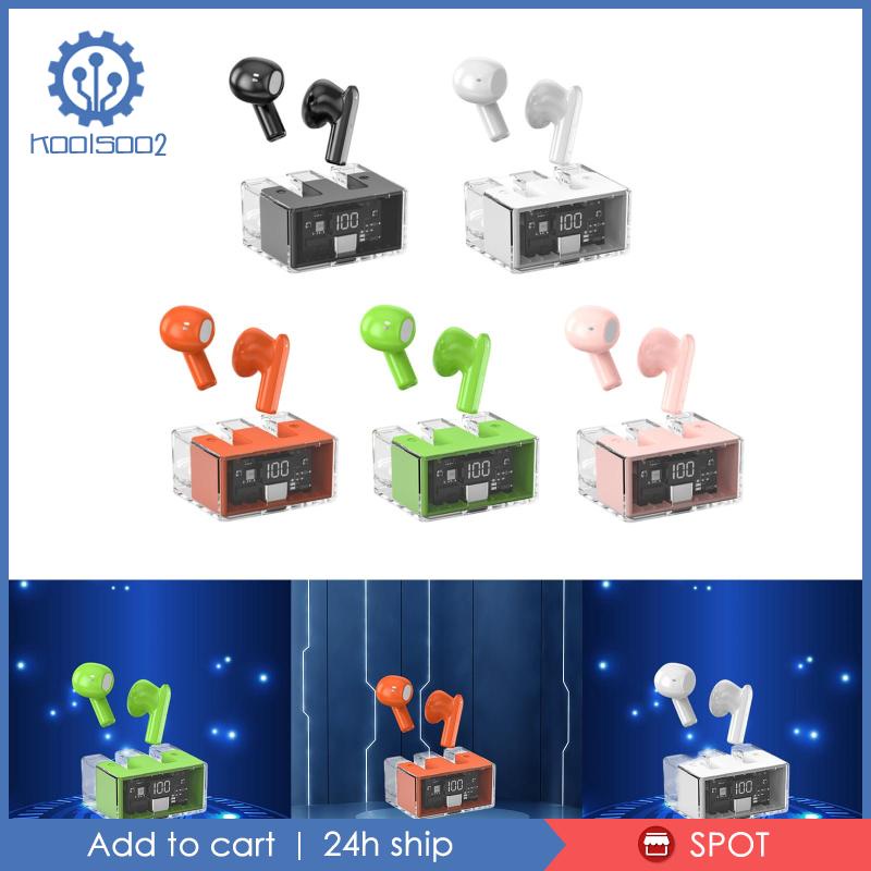 Tai Nghe Nhét Tai Thể Thao Không Dây Kèm Mic