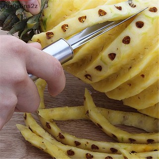 Thép không gỉ trái cây dứa Peeler cắt dụng cụ nhà bếp dứa Slicer mới