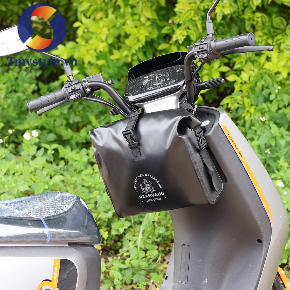 Túi Đựng Vật Dụng Kích Thước Lớn Gắn Khung Trước Xe Đạp