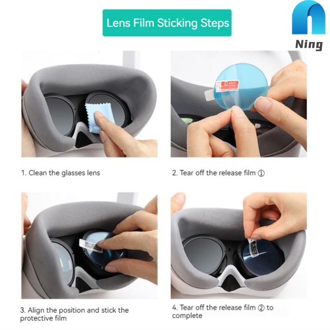 Phim Dán Bảo Vệ Ống Kính Máy Ảnh Hifylux Pico 4 Vr Mềm Chống Trầy / Bụi Bẩn Tiện Dụng