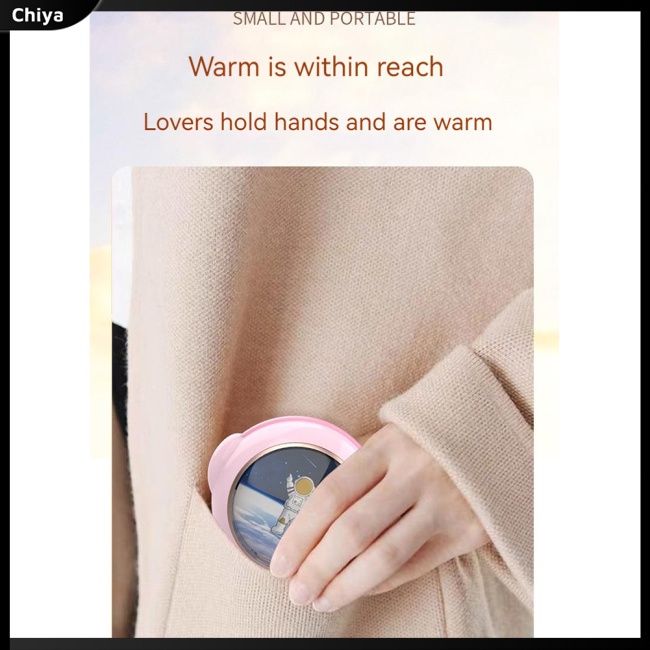 Máy Sưởi Ấm Tay Chạy Điện Mini Hình Phi Hành Gia Hoạt Hình Có Thể Sạc Lại Dùng Khi Đi Du Lịch / Cắm Trại