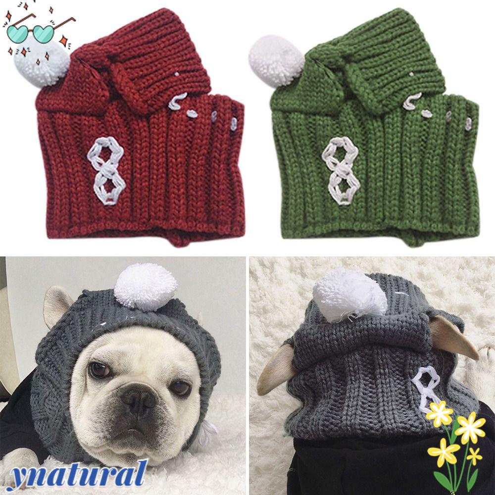 YNATURAL Mũ Trùm Tai Giữ Ấm Cho Thú Cưng